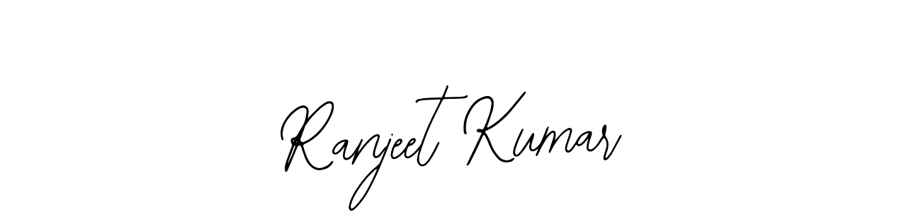 The best way (Bearetta-2O07w) to make a short signature is to pick only two or three words in your name. The name Ranjeet Kumar include a total of six letters. For converting this name. Ranjeet Kumar signature style 12 images and pictures png