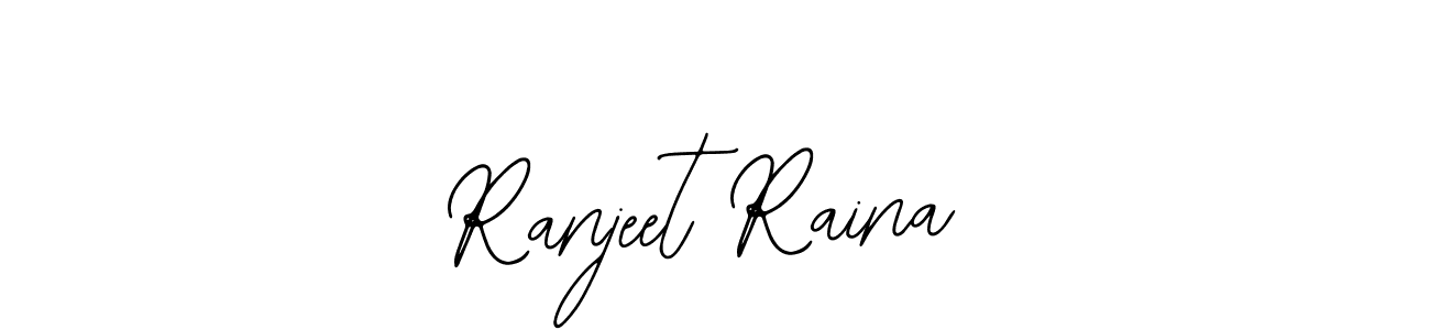 It looks lik you need a new signature style for name Ranjeet Raina. Design unique handwritten (Bearetta-2O07w) signature with our free signature maker in just a few clicks. Ranjeet Raina signature style 12 images and pictures png