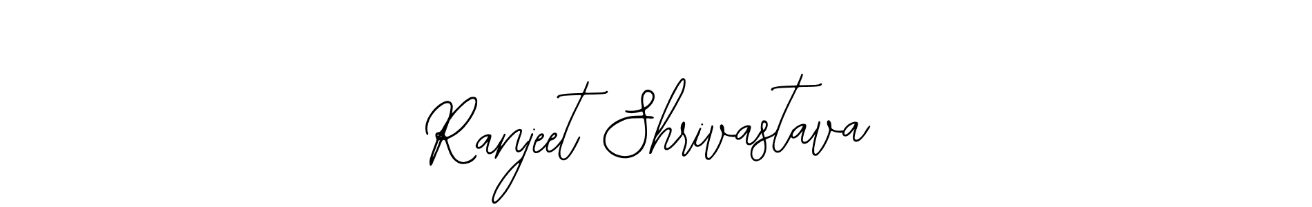 How to make Ranjeet Shrivastava name signature. Use Bearetta-2O07w style for creating short signs online. This is the latest handwritten sign. Ranjeet Shrivastava signature style 12 images and pictures png