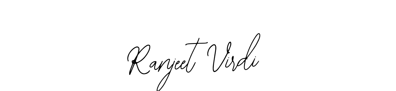 Also You can easily find your signature by using the search form. We will create Ranjeet Virdi name handwritten signature images for you free of cost using Bearetta-2O07w sign style. Ranjeet Virdi signature style 12 images and pictures png