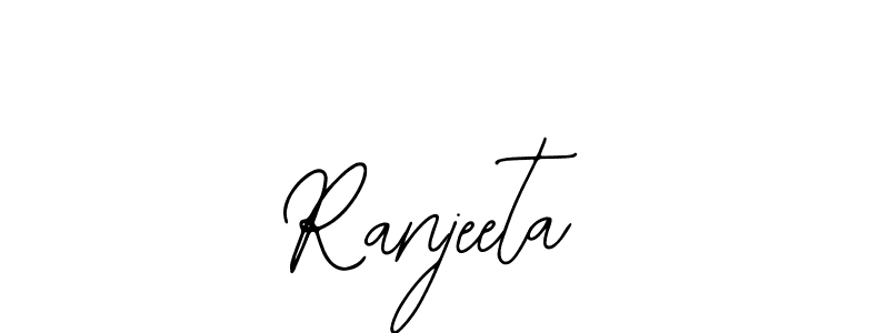 The best way (Bearetta-2O07w) to make a short signature is to pick only two or three words in your name. The name Ranjeeta include a total of six letters. For converting this name. Ranjeeta signature style 12 images and pictures png