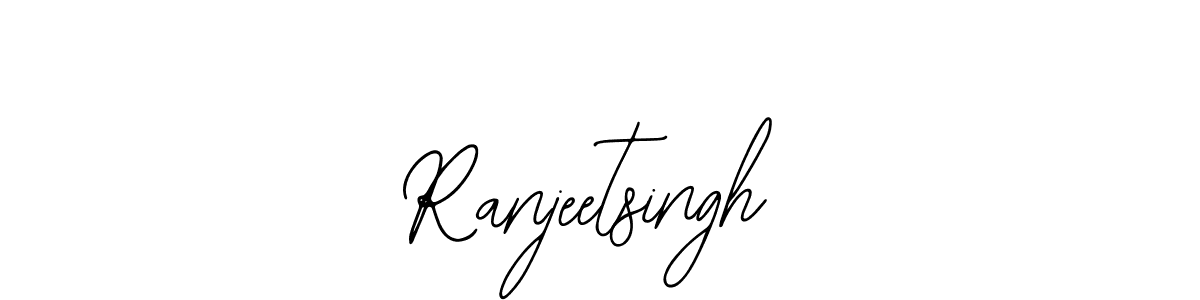Ranjeetsingh stylish signature style. Best Handwritten Sign (Bearetta-2O07w) for my name. Handwritten Signature Collection Ideas for my name Ranjeetsingh. Ranjeetsingh signature style 12 images and pictures png