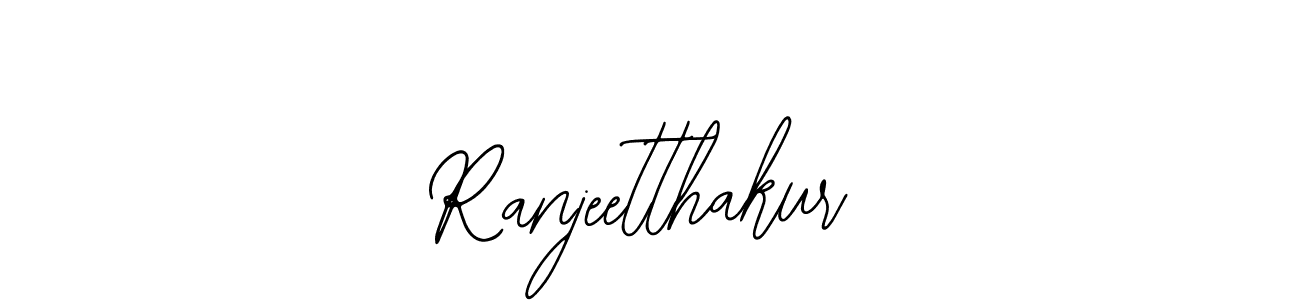 How to make Ranjeetthakur signature? Bearetta-2O07w is a professional autograph style. Create handwritten signature for Ranjeetthakur name. Ranjeetthakur signature style 12 images and pictures png