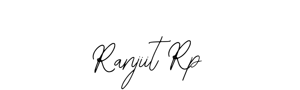Bearetta-2O07w is a professional signature style that is perfect for those who want to add a touch of class to their signature. It is also a great choice for those who want to make their signature more unique. Get Ranjiit Rp name to fancy signature for free. Ranjiit Rp signature style 12 images and pictures png