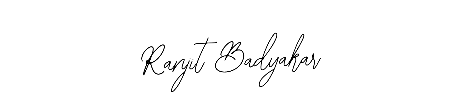 Create a beautiful signature design for name Ranjit Badyakar. With this signature (Bearetta-2O07w) fonts, you can make a handwritten signature for free. Ranjit Badyakar signature style 12 images and pictures png