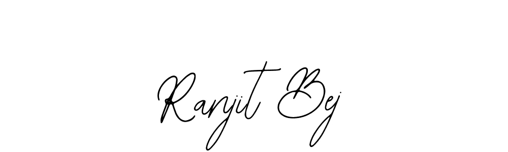 if you are searching for the best signature style for your name Ranjit Bej. so please give up your signature search. here we have designed multiple signature styles  using Bearetta-2O07w. Ranjit Bej signature style 12 images and pictures png