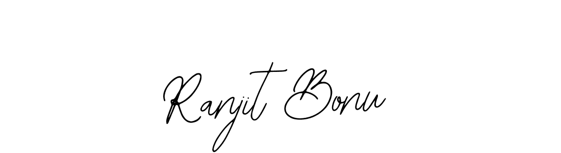 Design your own signature with our free online signature maker. With this signature software, you can create a handwritten (Bearetta-2O07w) signature for name Ranjit Bonu. Ranjit Bonu signature style 12 images and pictures png
