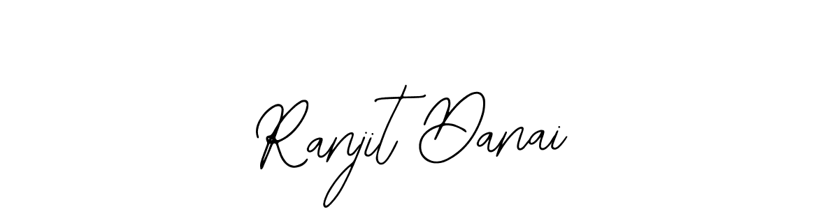 You should practise on your own different ways (Bearetta-2O07w) to write your name (Ranjit Danai) in signature. don't let someone else do it for you. Ranjit Danai signature style 12 images and pictures png