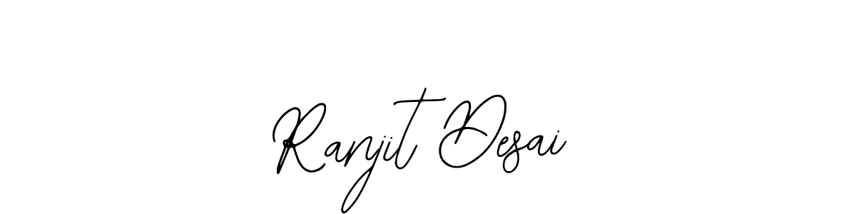 Bearetta-2O07w is a professional signature style that is perfect for those who want to add a touch of class to their signature. It is also a great choice for those who want to make their signature more unique. Get Ranjit Desai name to fancy signature for free. Ranjit Desai signature style 12 images and pictures png
