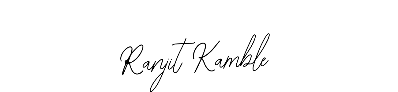 The best way (Bearetta-2O07w) to make a short signature is to pick only two or three words in your name. The name Ranjit Kamble include a total of six letters. For converting this name. Ranjit Kamble signature style 12 images and pictures png