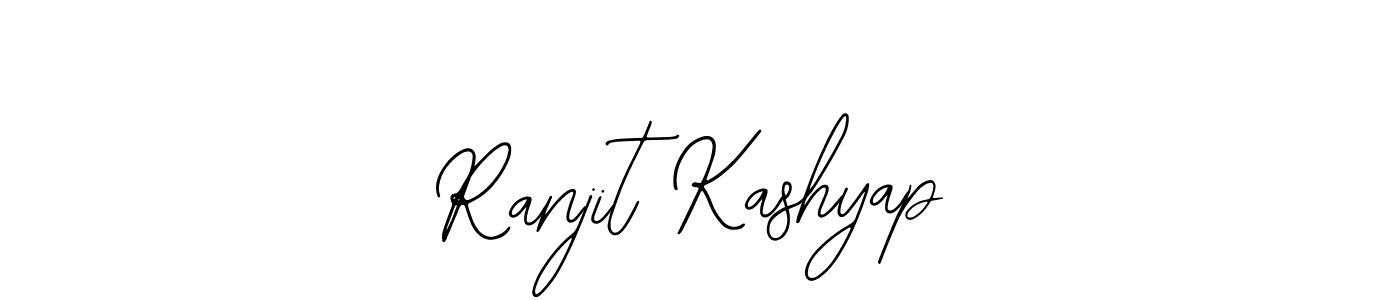 Bearetta-2O07w is a professional signature style that is perfect for those who want to add a touch of class to their signature. It is also a great choice for those who want to make their signature more unique. Get Ranjit Kashyap name to fancy signature for free. Ranjit Kashyap signature style 12 images and pictures png