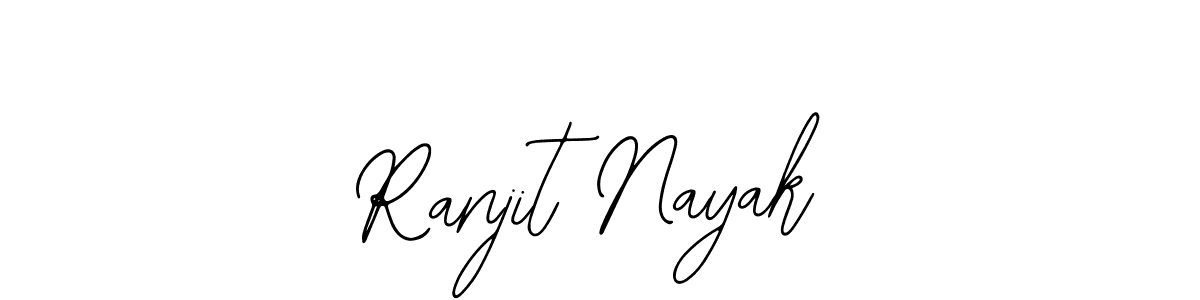 The best way (Bearetta-2O07w) to make a short signature is to pick only two or three words in your name. The name Ranjit Nayak include a total of six letters. For converting this name. Ranjit Nayak signature style 12 images and pictures png