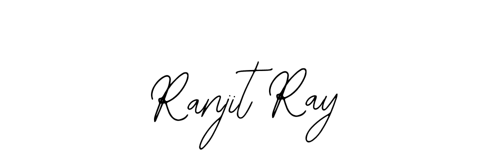 Use a signature maker to create a handwritten signature online. With this signature software, you can design (Bearetta-2O07w) your own signature for name Ranjit Ray. Ranjit Ray signature style 12 images and pictures png