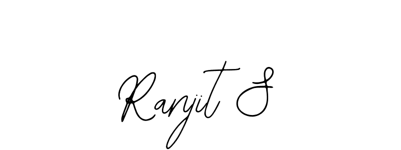 How to make Ranjit S signature? Bearetta-2O07w is a professional autograph style. Create handwritten signature for Ranjit S name. Ranjit S signature style 12 images and pictures png