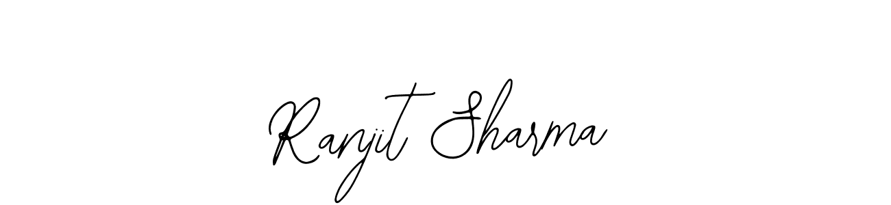 Create a beautiful signature design for name Ranjit Sharma. With this signature (Bearetta-2O07w) fonts, you can make a handwritten signature for free. Ranjit Sharma signature style 12 images and pictures png