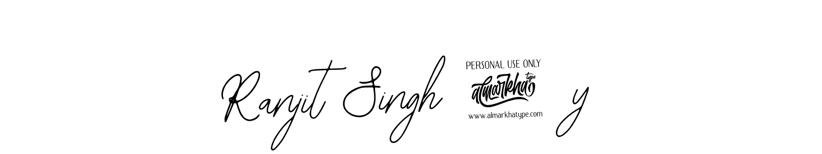 How to make Ranjit Singh 25y name signature. Use Bearetta-2O07w style for creating short signs online. This is the latest handwritten sign. Ranjit Singh 25y signature style 12 images and pictures png