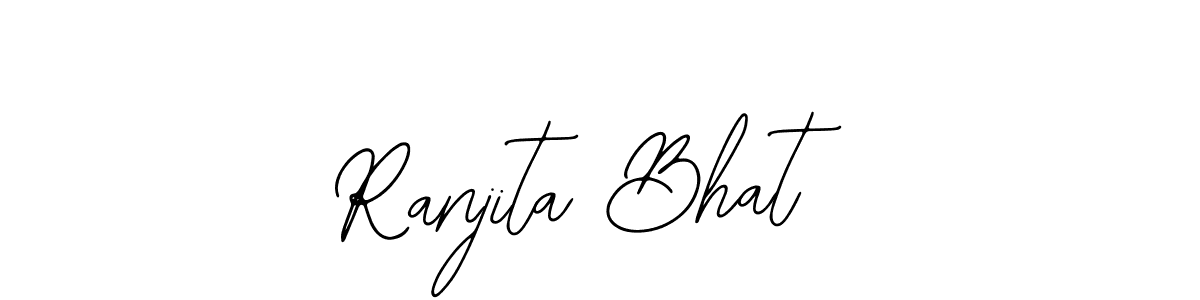 Ranjita Bhat stylish signature style. Best Handwritten Sign (Bearetta-2O07w) for my name. Handwritten Signature Collection Ideas for my name Ranjita Bhat. Ranjita Bhat signature style 12 images and pictures png