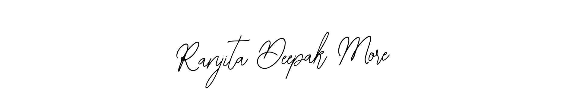 Once you've used our free online signature maker to create your best signature Bearetta-2O07w style, it's time to enjoy all of the benefits that Ranjita Deepak More name signing documents. Ranjita Deepak More signature style 12 images and pictures png