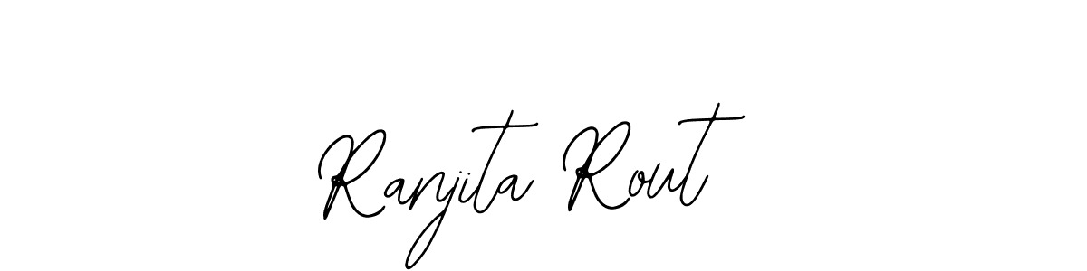 This is the best signature style for the Ranjita Rout name. Also you like these signature font (Bearetta-2O07w). Mix name signature. Ranjita Rout signature style 12 images and pictures png