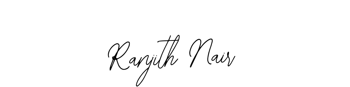 How to make Ranjith Nair signature? Bearetta-2O07w is a professional autograph style. Create handwritten signature for Ranjith Nair name. Ranjith Nair signature style 12 images and pictures png