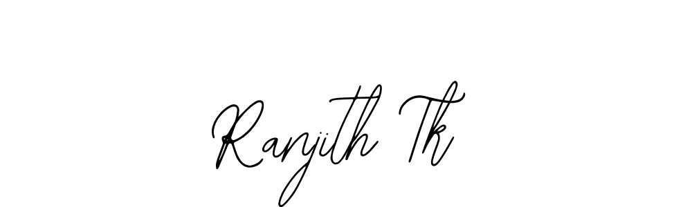 Also we have Ranjith Tk name is the best signature style. Create professional handwritten signature collection using Bearetta-2O07w autograph style. Ranjith Tk signature style 12 images and pictures png