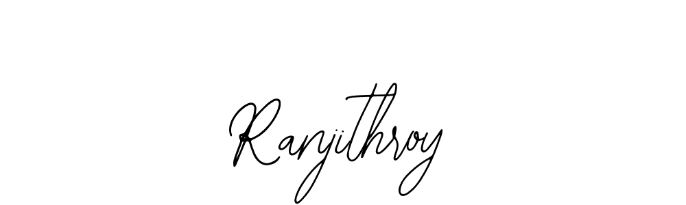 Also You can easily find your signature by using the search form. We will create Ranjithroy name handwritten signature images for you free of cost using Bearetta-2O07w sign style. Ranjithroy signature style 12 images and pictures png