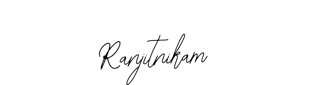 Make a beautiful signature design for name Ranjitnikam. With this signature (Bearetta-2O07w) style, you can create a handwritten signature for free. Ranjitnikam signature style 12 images and pictures png