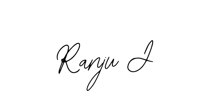 Also You can easily find your signature by using the search form. We will create Ranju J name handwritten signature images for you free of cost using Bearetta-2O07w sign style. Ranju J signature style 12 images and pictures png