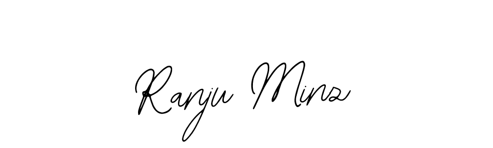 How to make Ranju Minz signature? Bearetta-2O07w is a professional autograph style. Create handwritten signature for Ranju Minz name. Ranju Minz signature style 12 images and pictures png
