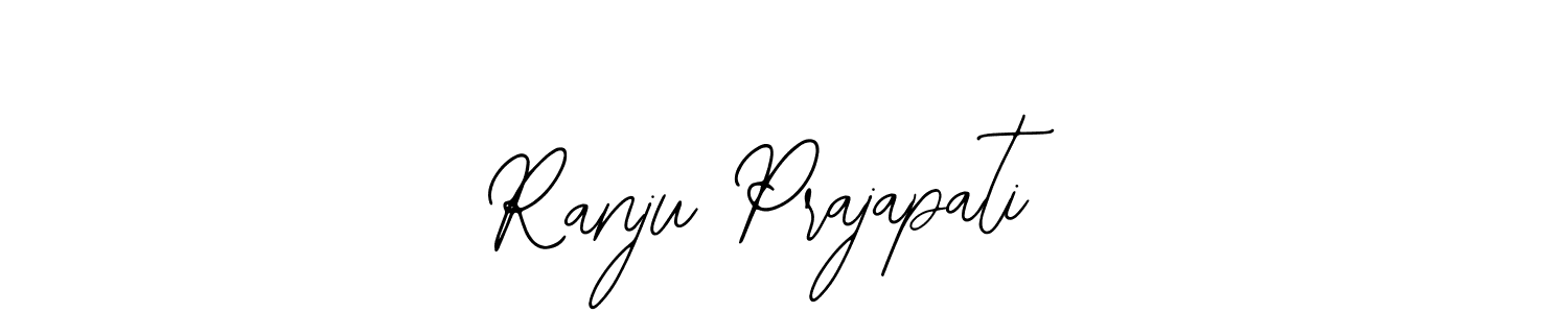 Similarly Bearetta-2O07w is the best handwritten signature design. Signature creator online .You can use it as an online autograph creator for name Ranju Prajapati. Ranju Prajapati signature style 12 images and pictures png