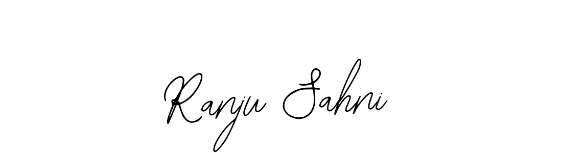 Use a signature maker to create a handwritten signature online. With this signature software, you can design (Bearetta-2O07w) your own signature for name Ranju Sahni. Ranju Sahni signature style 12 images and pictures png