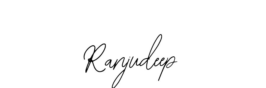 How to Draw Ranjudeep signature style? Bearetta-2O07w is a latest design signature styles for name Ranjudeep. Ranjudeep signature style 12 images and pictures png