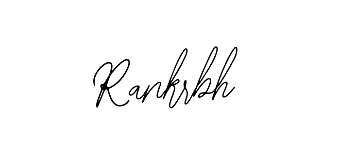 Make a beautiful signature design for name Rankrbh. Use this online signature maker to create a handwritten signature for free. Rankrbh signature style 12 images and pictures png