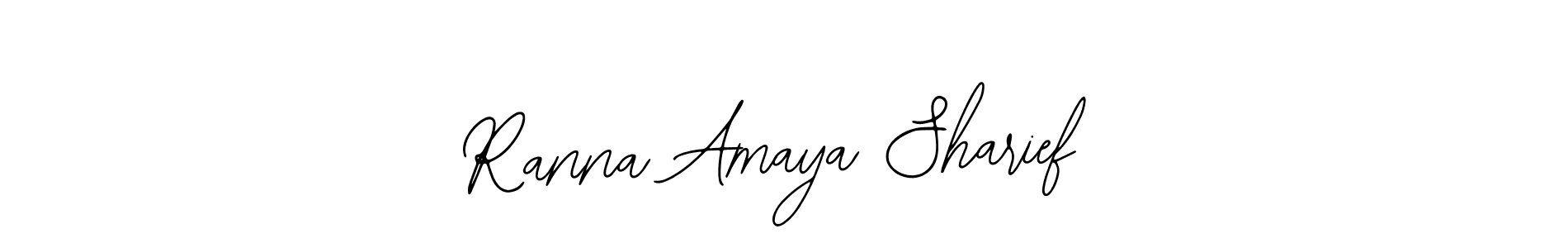 This is the best signature style for the Ranna Amaya Sharief name. Also you like these signature font (Bearetta-2O07w). Mix name signature. Ranna Amaya Sharief signature style 12 images and pictures png