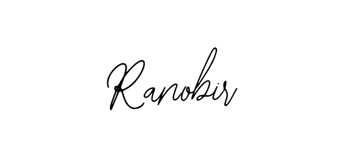 Use a signature maker to create a handwritten signature online. With this signature software, you can design (Bearetta-2O07w) your own signature for name Ranobir. Ranobir signature style 12 images and pictures png