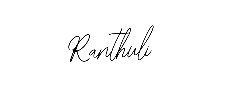 Bearetta-2O07w is a professional signature style that is perfect for those who want to add a touch of class to their signature. It is also a great choice for those who want to make their signature more unique. Get Ranthuli name to fancy signature for free. Ranthuli signature style 12 images and pictures png
