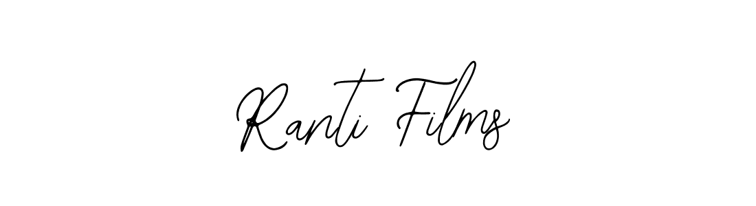 Bearetta-2O07w is a professional signature style that is perfect for those who want to add a touch of class to their signature. It is also a great choice for those who want to make their signature more unique. Get Ranti Films name to fancy signature for free. Ranti Films signature style 12 images and pictures png
