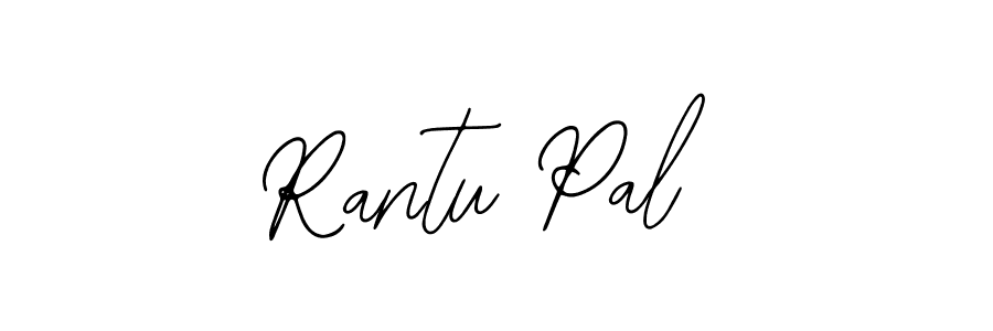 The best way (Bearetta-2O07w) to make a short signature is to pick only two or three words in your name. The name Rantu Pal include a total of six letters. For converting this name. Rantu Pal signature style 12 images and pictures png