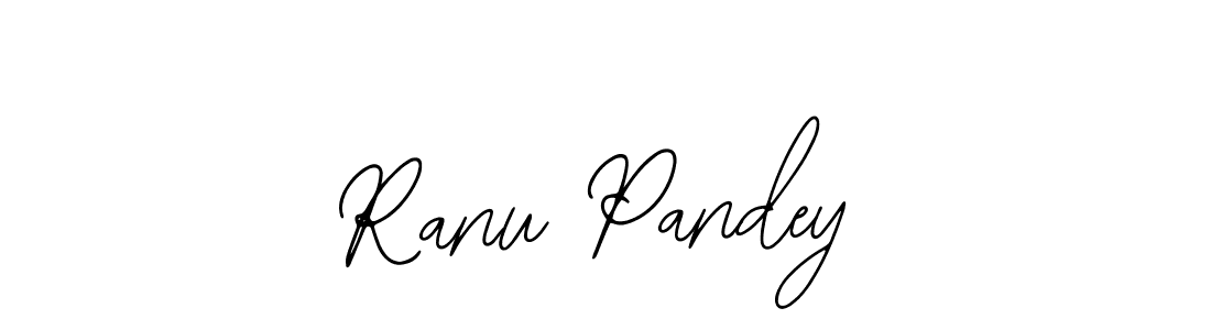 You should practise on your own different ways (Bearetta-2O07w) to write your name (Ranu Pandey) in signature. don't let someone else do it for you. Ranu Pandey signature style 12 images and pictures png