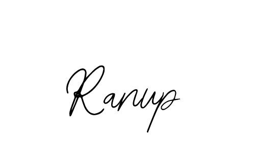 You should practise on your own different ways (Bearetta-2O07w) to write your name (Ranup) in signature. don't let someone else do it for you. Ranup signature style 12 images and pictures png