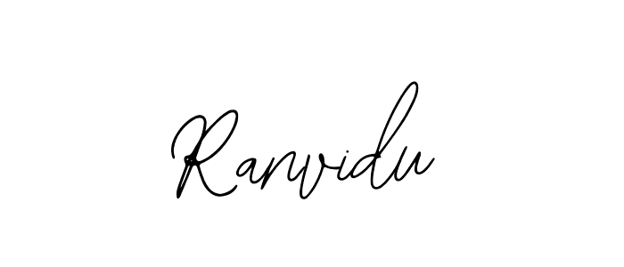 Use a signature maker to create a handwritten signature online. With this signature software, you can design (Bearetta-2O07w) your own signature for name Ranvidu. Ranvidu signature style 12 images and pictures png