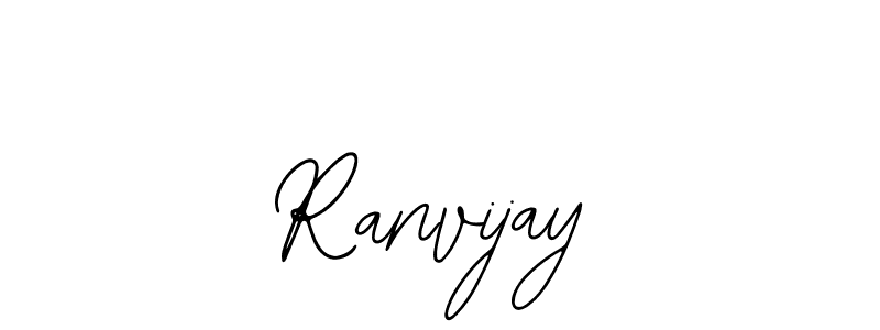 Also we have Ranvijay name is the best signature style. Create professional handwritten signature collection using Bearetta-2O07w autograph style. Ranvijay signature style 12 images and pictures png