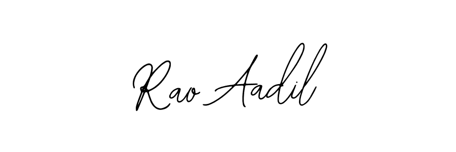 Make a beautiful signature design for name Rao Aadil. With this signature (Bearetta-2O07w) style, you can create a handwritten signature for free. Rao Aadil signature style 12 images and pictures png