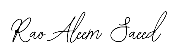 The Bearetta-2O07w font gives name Rao Aleem Saeed a signature that looks effortless yet distinguished. Download high-res PNG instantly. Rao Aleem Saeed signature style 12 images and pictures png