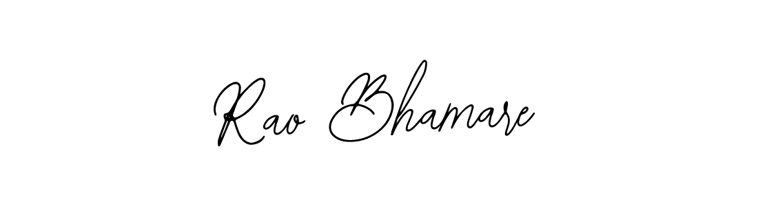 Make a beautiful signature design for name Rao Bhamare. Use this online signature maker to create a handwritten signature for free. Rao Bhamare signature style 12 images and pictures png