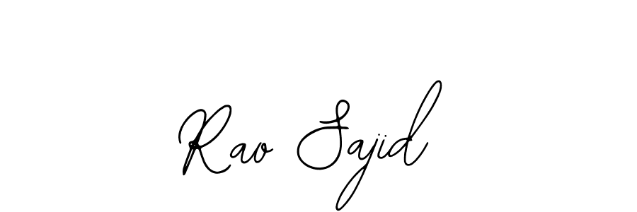 Rao Sajid stylish signature style. Best Handwritten Sign (Bearetta-2O07w) for my name. Handwritten Signature Collection Ideas for my name Rao Sajid. Rao Sajid signature style 12 images and pictures png