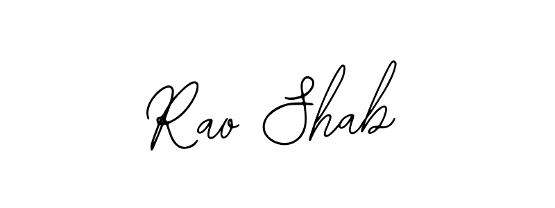 Once you've used our free online signature maker to create your best signature Bearetta-2O07w style, it's time to enjoy all of the benefits that Rao Shab name signing documents. Rao Shab signature style 12 images and pictures png