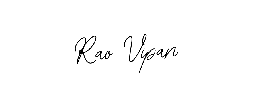 Similarly Bearetta-2O07w is the best handwritten signature design. Signature creator online .You can use it as an online autograph creator for name Rao Vipan. Rao Vipan signature style 12 images and pictures png