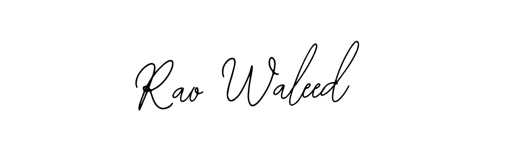 You should practise on your own different ways (Bearetta-2O07w) to write your name (Rao Waleed) in signature. don't let someone else do it for you. Rao Waleed signature style 12 images and pictures png