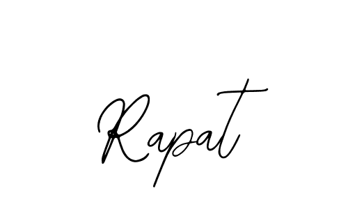 The best way (Bearetta-2O07w) to make a short signature is to pick only two or three words in your name. The name Rapat include a total of six letters. For converting this name. Rapat signature style 12 images and pictures png